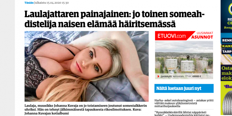 Keskisuomalainen article header